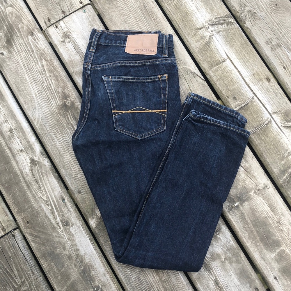 Aeropostale Skinny Button Fly Jeans 30/30
